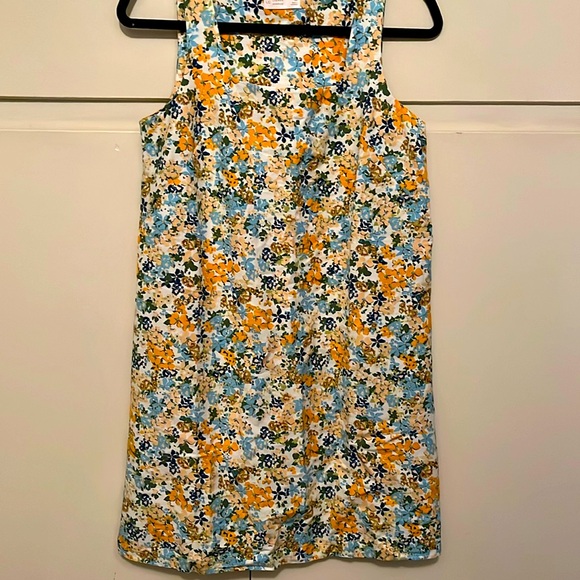 LC Lauren Conrad square neck, sheath mini dress floral print NWT XS No zip. - Picture 1 of 4